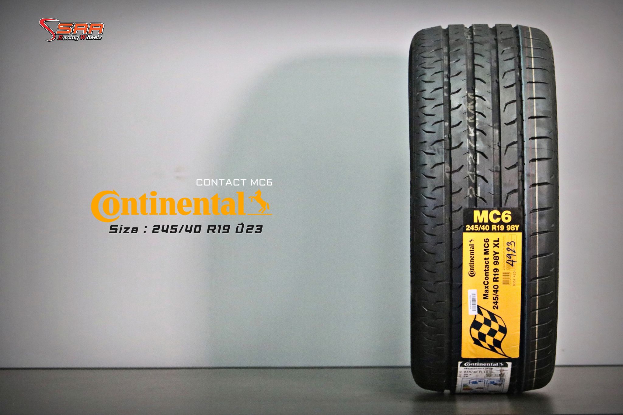 CONTINENTAL CONTACT MC6 ขนาด 245/40R19 ปี2023