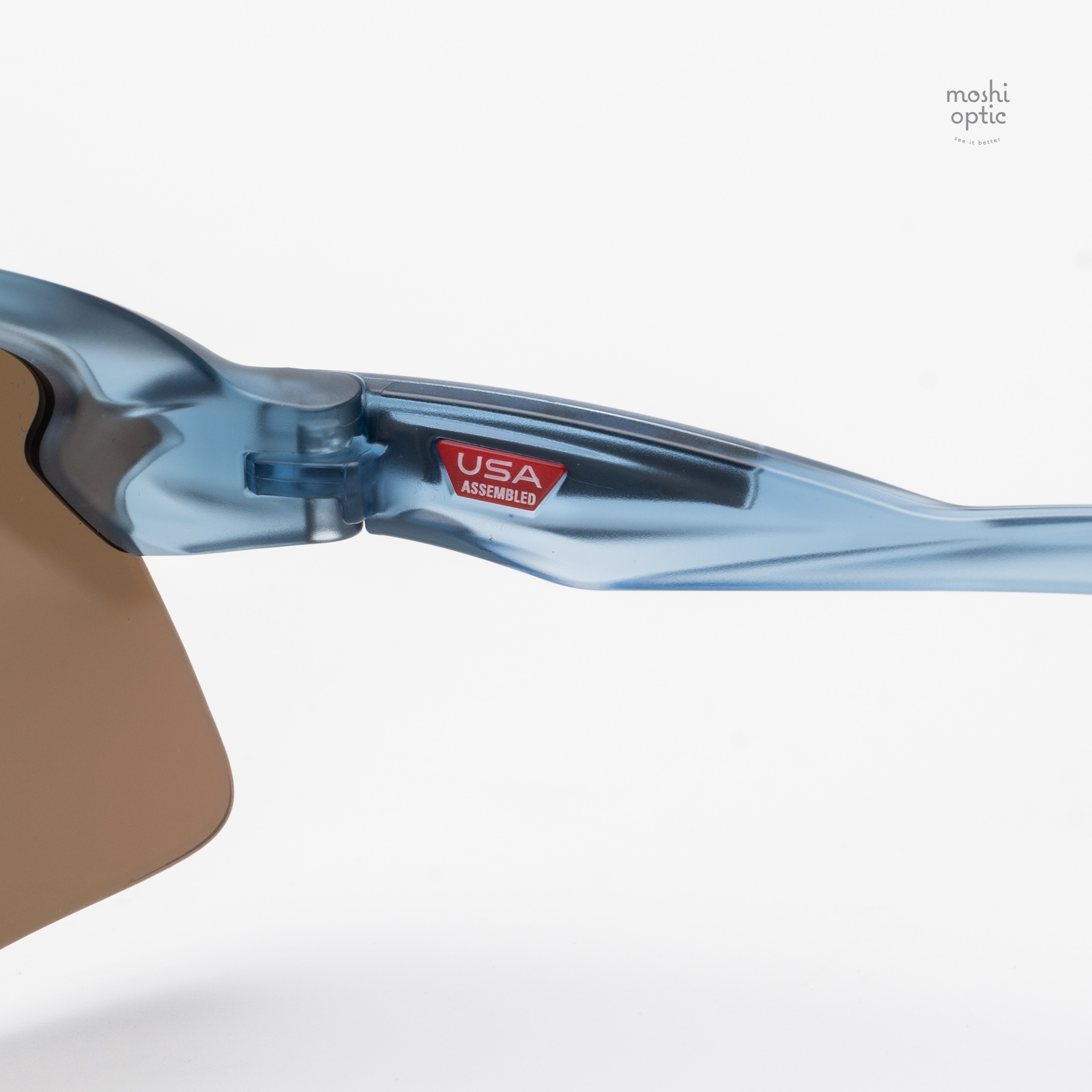 OAKLEY STUNT DEVIL S OO9518-05 Matte Transpanret Abyss Prizm 24K