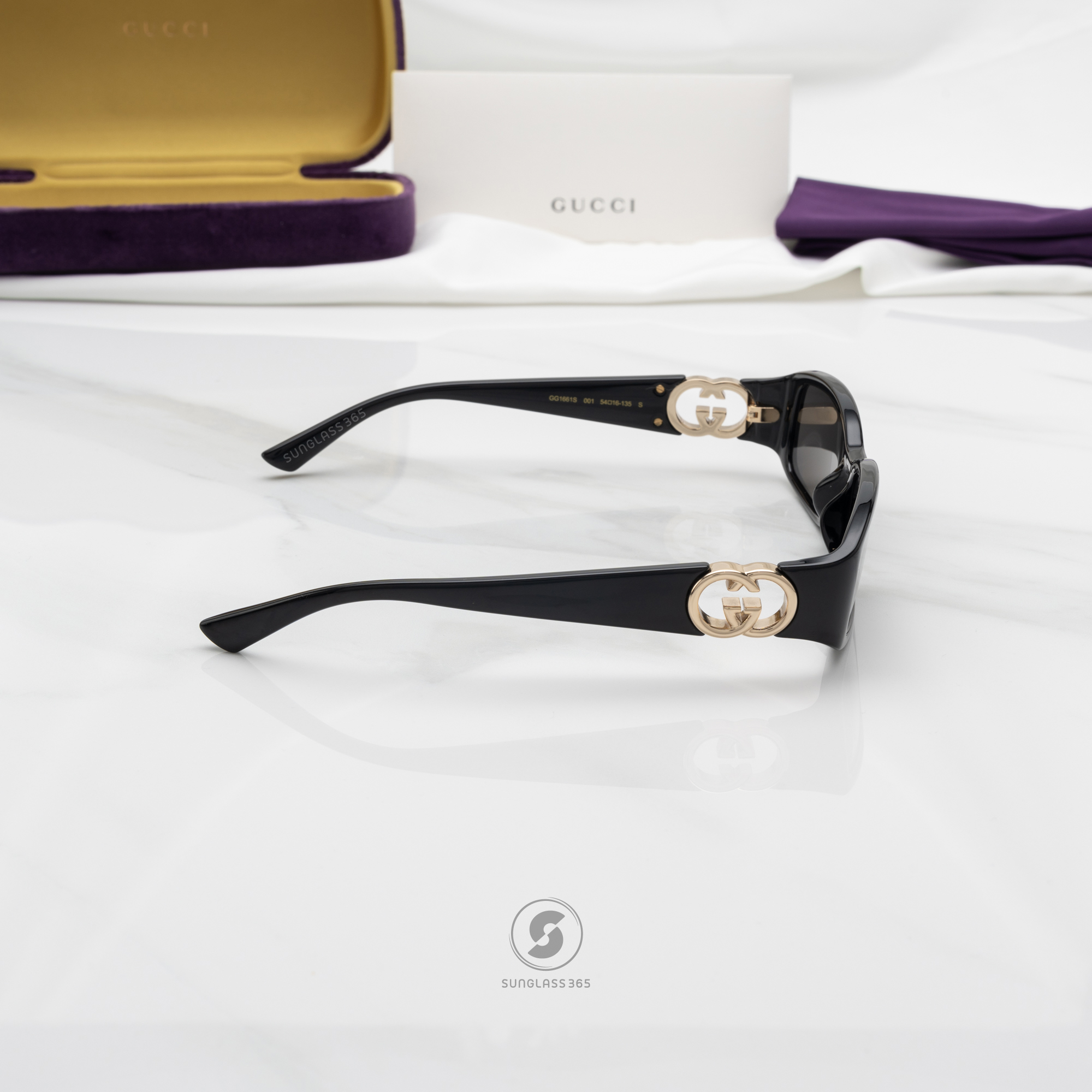 แว่นกันแดด Gucci GG1661S 001