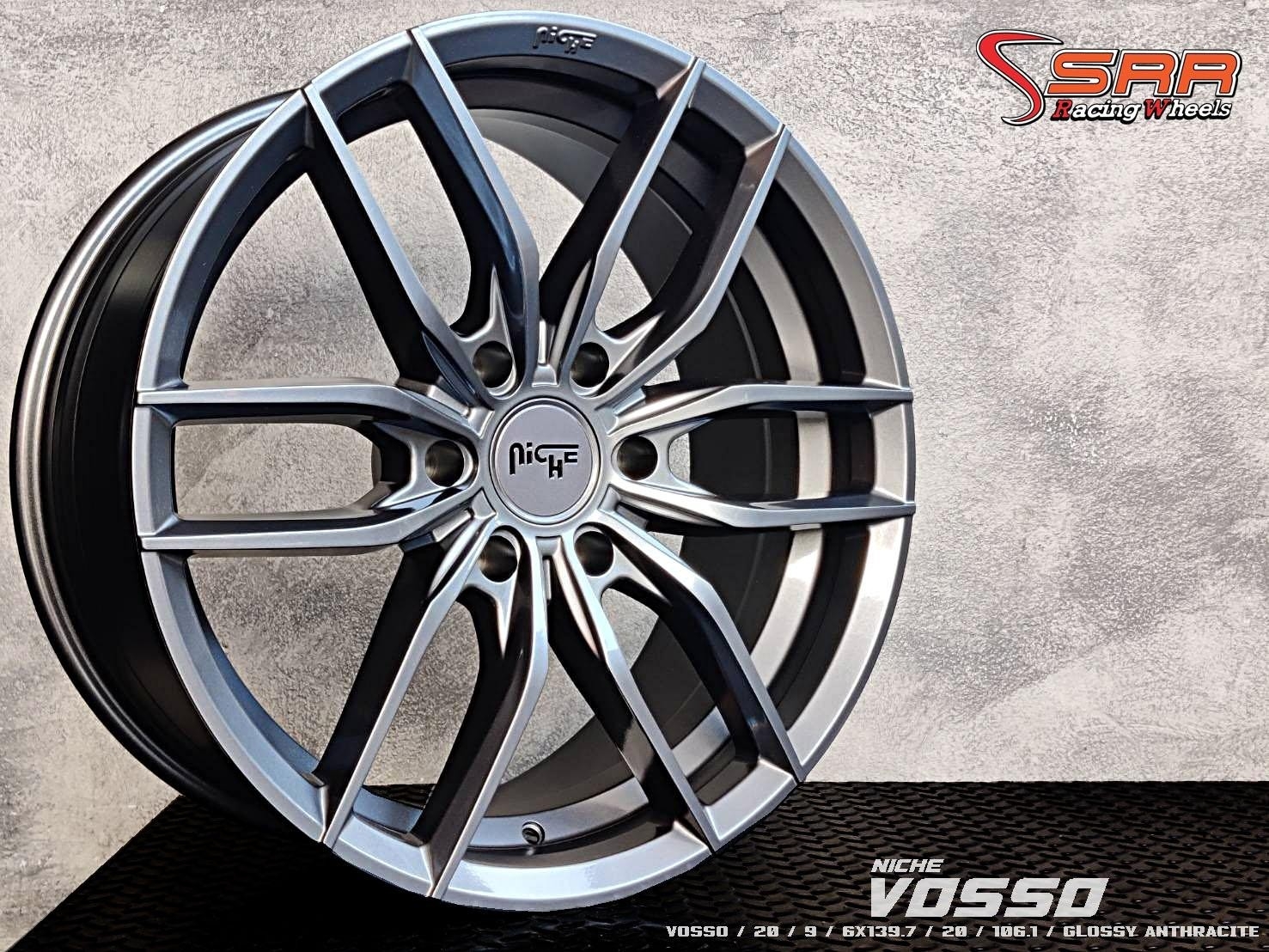NICHE : VOSSO 20X9 6X139.7 20 กันด้าน