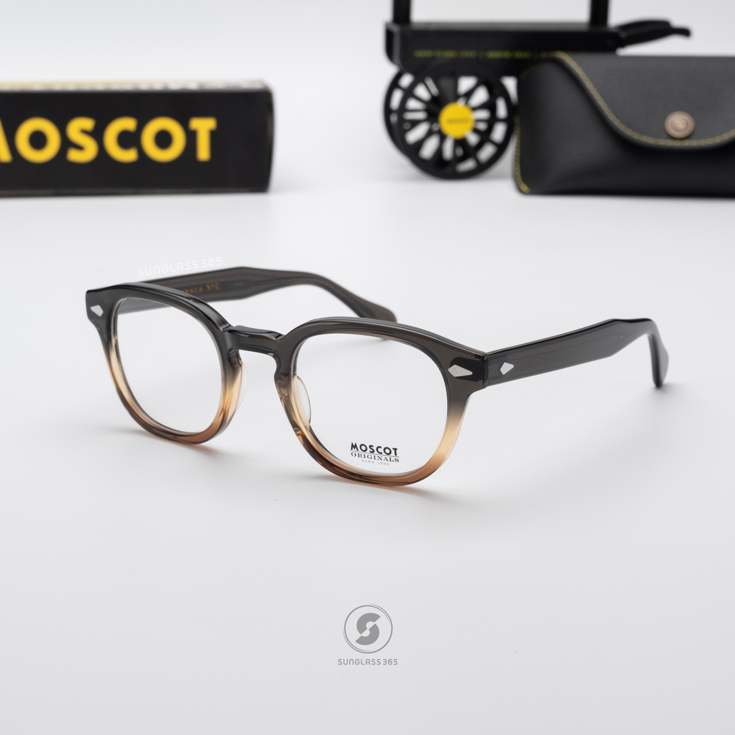 แว่นสายตา Moscot Lemtosh Col. Grey Brown Fade