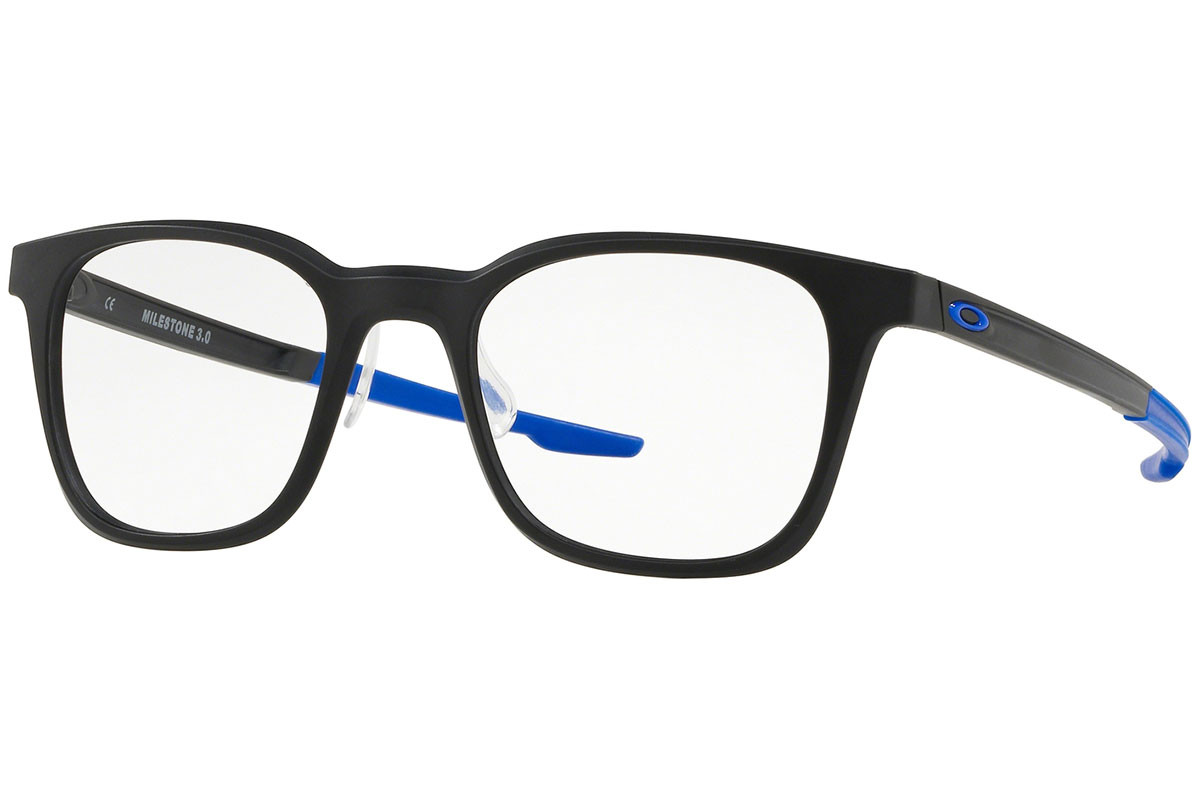Oakley OX8093-07 MILESTONE 3.0 Satin Black/Blue