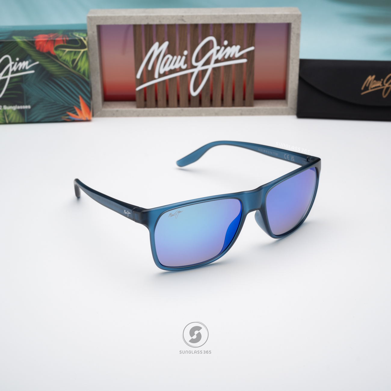 แว่นกันแดด Maui Jim PAILOLO MJ B603 03 Blue Hawaii