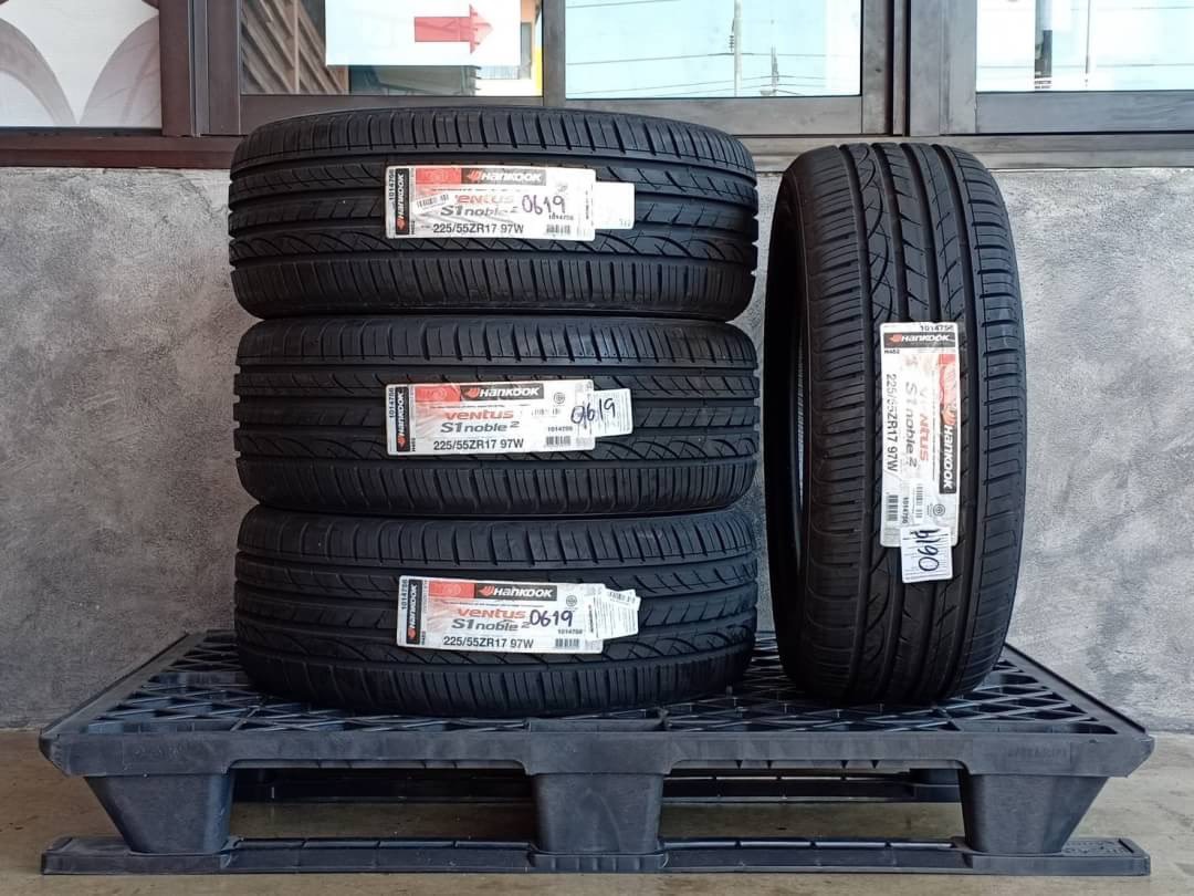ยางใหม่ VENTUS S1 NOBEL2 225/55-17 เส้น 2500 เท่านั้น