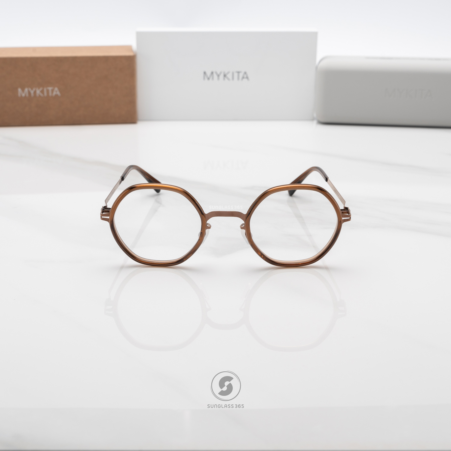 แว่นสายตา MYKITA ALYA C830 Shiny Copper Topaz