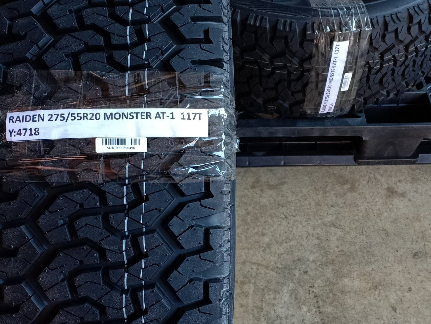 RAIDEN 275/55R20 MONSTER AT-1 117T XL (ตัวหนังสือขาว) MADE IN CHINA