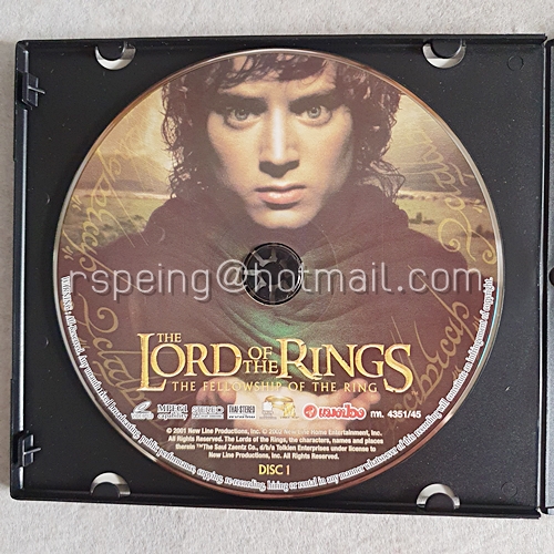 VCD Box Set ภาพยนตร์ The Lord of The Rings : The Fellowship of The Ring : อภินิหารแหวนครองพิภพ