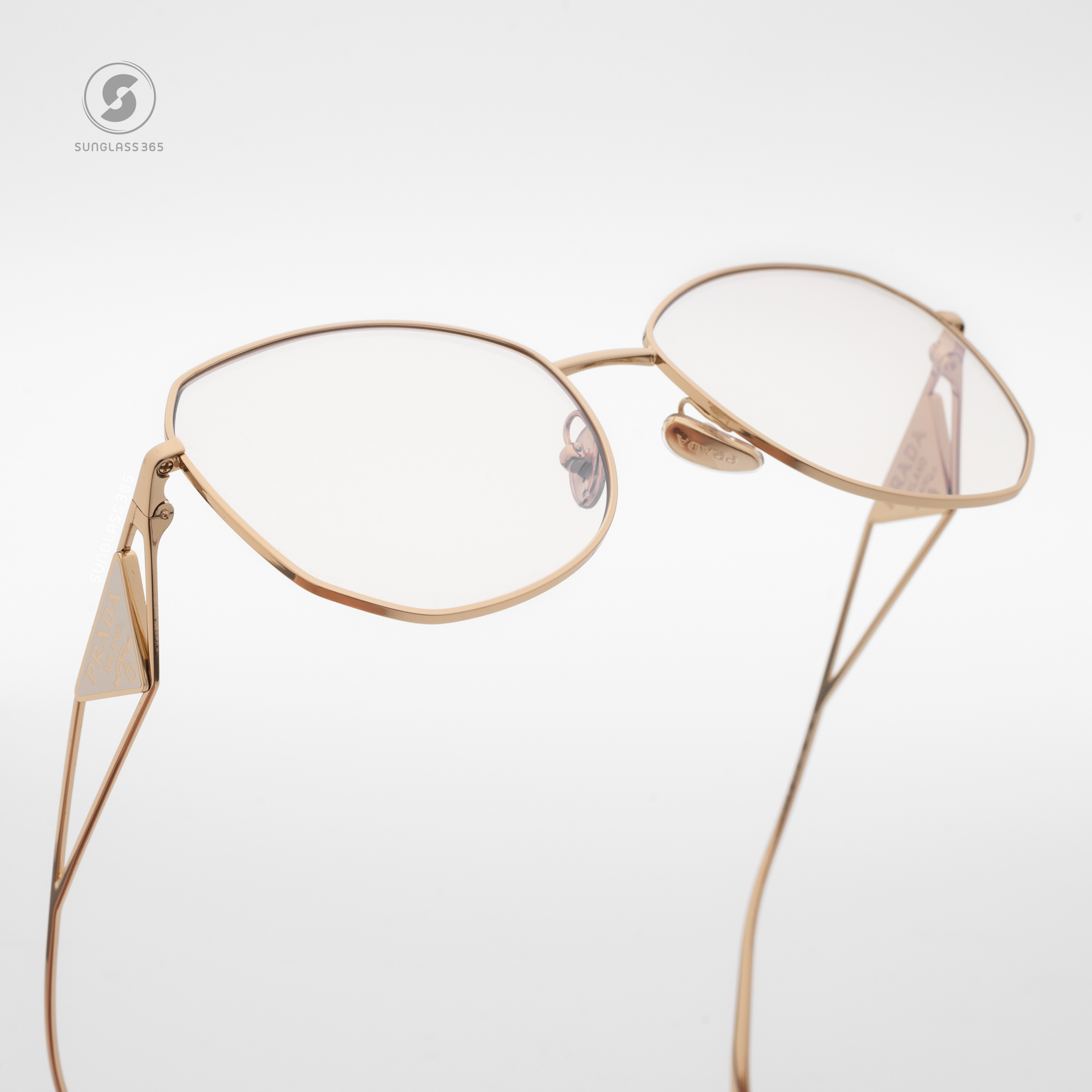 PRADA PR57YS ZVN08N Pale Gold