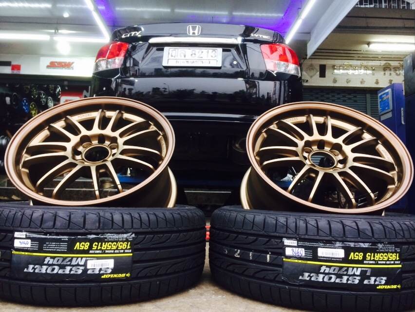 ล้อใหม่ RE30 ขอบ15 ใส่ CITY