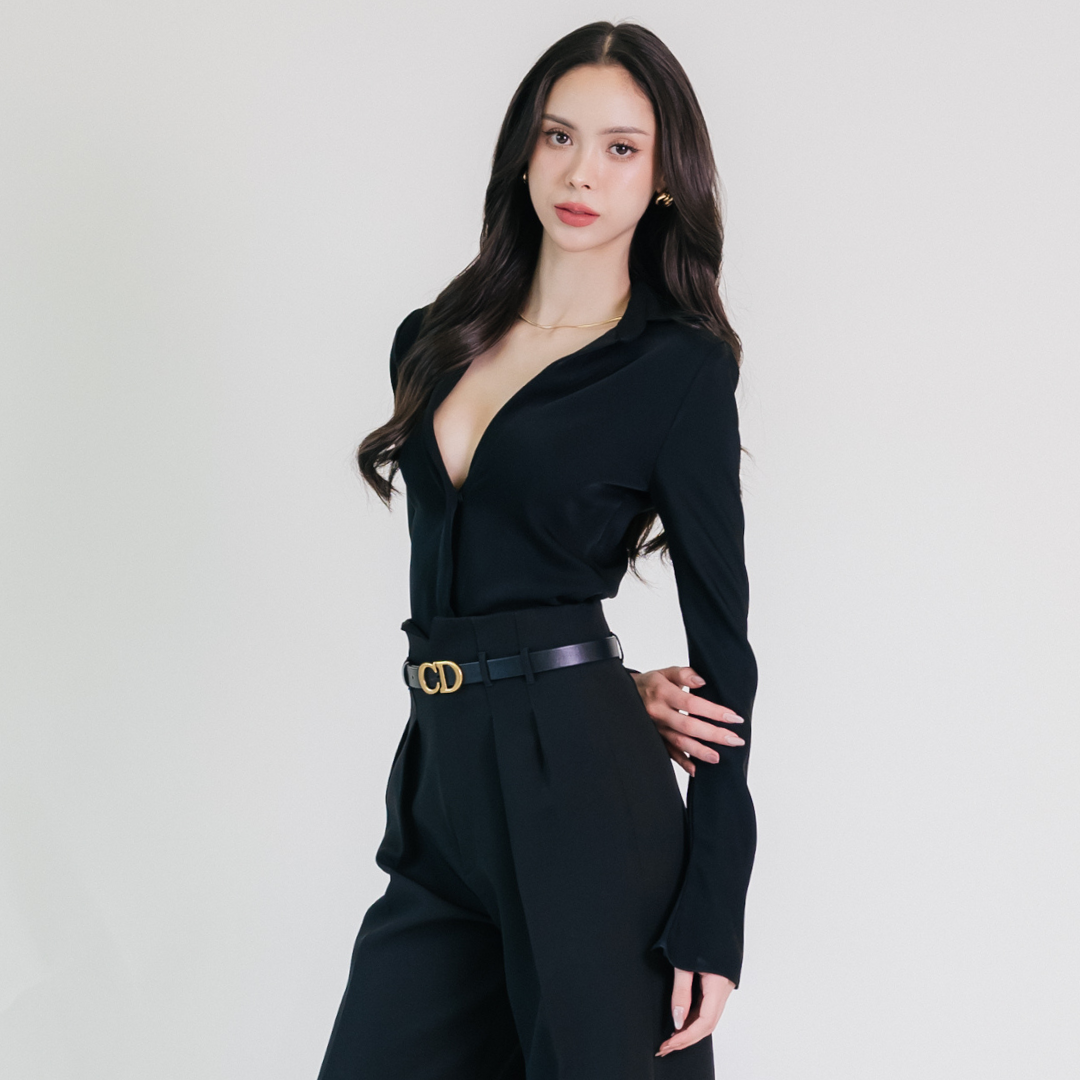 Lism S-067 The Contour Shirt เสื้อเชิ้ตเรียบหรู