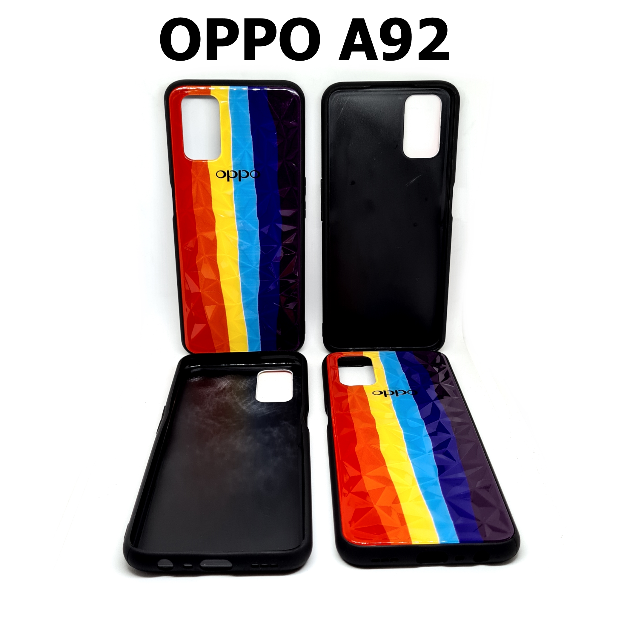 เคสสีรุ้ง 3 มิติ - OPPO A92