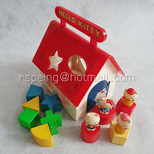 ของเล่นบ้านเสริมทักษะเรขาคณิต Hello Kitty