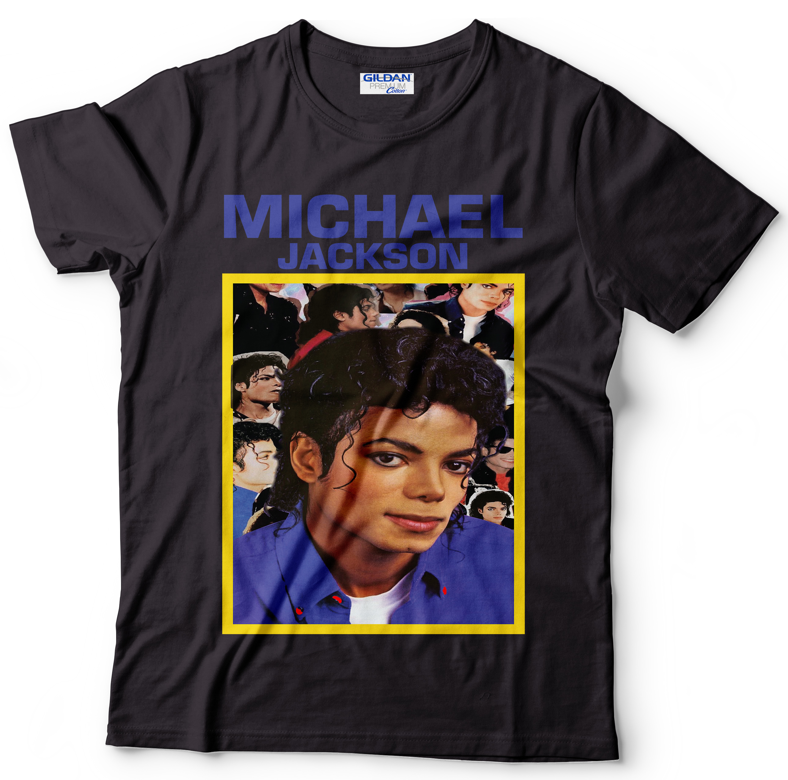เสื้อยืดลาย MICHAEL JACKSON Cotton100 Gildan usa