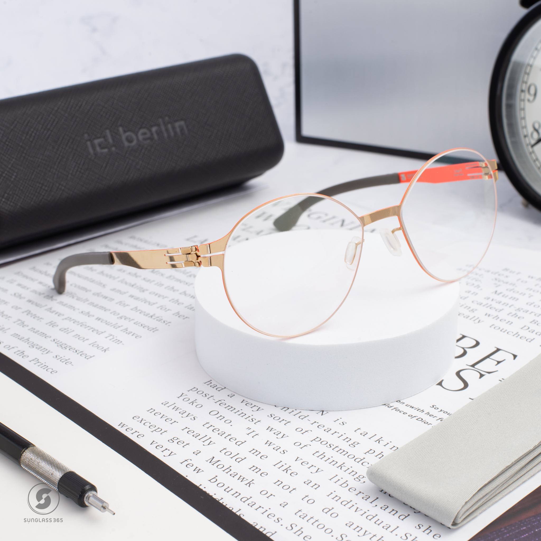 กรอบแว่น IC BERLIN Lisa P. Rose Flame