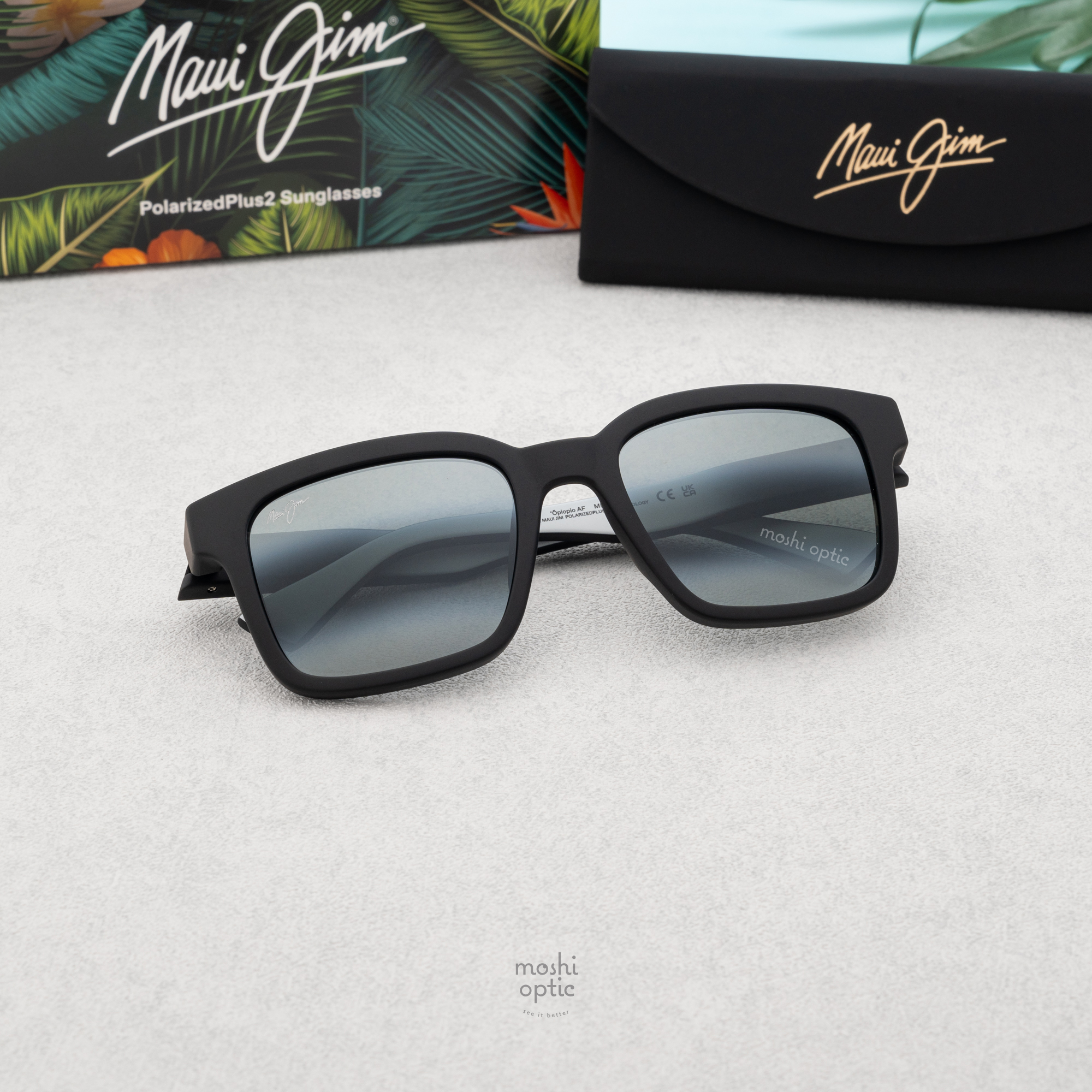 แว่นกันแดด Maui Jim MJ B659 02 Neutral Grey Maui Pure