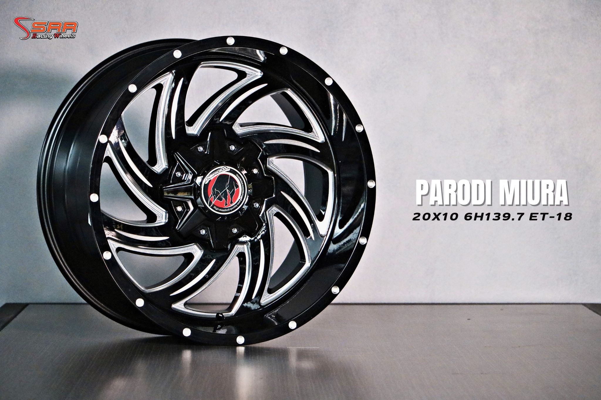 ล้อ PARODI ขอบ20 แนวออฟโรดดุๆ ET-18 และ ET-44