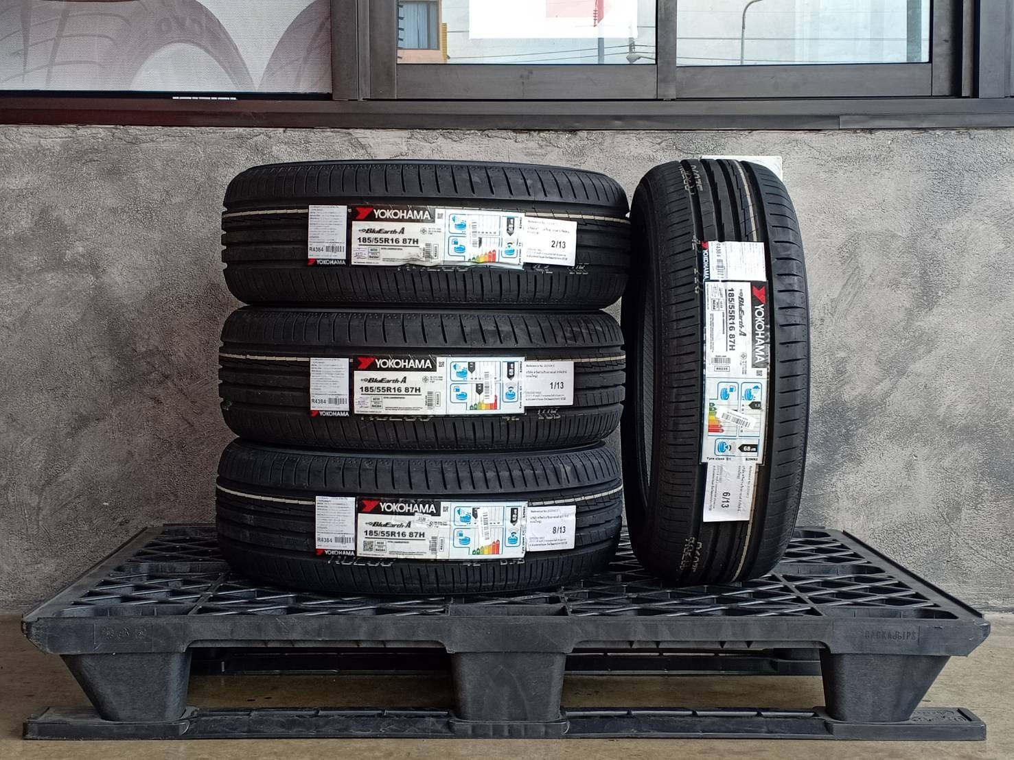 YOKOHAMA BLUEARTH-A AE50 185/55R16 ปี20