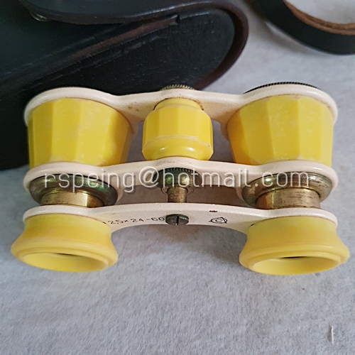 กล้องส่องทางไกลวินเทจแบบพกพา Opera Glasses 2.5 x 24-60 พร้อมซองหนัง