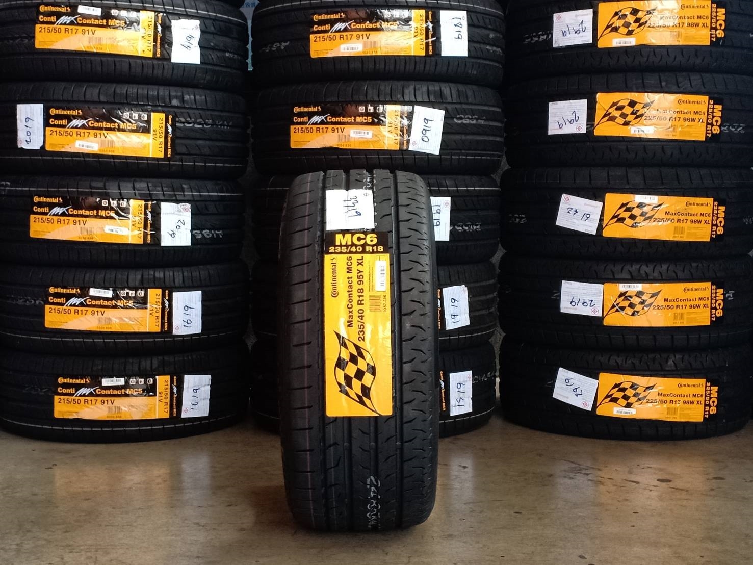 CONTINENTAL MC6 235/40-18 ปี19 มาใหม่ ราคาถูกกว่าเดิม