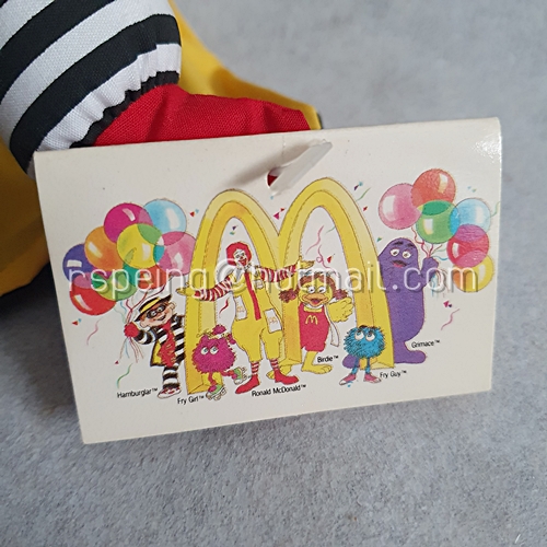 ตุ๊กตาผ้า โรนัลด์ แมคโดนัลด์ Ronald McDonald และผองเพื่อน ครบทีม