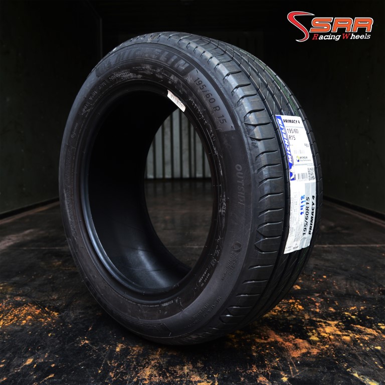 MICHELIN PRIMACY4 195/60-15 เส้น 3500 ปี18 ซื้อ4เส้น จ่ายแค่ 12000 บาท เท่านั้น