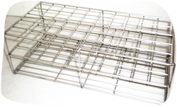 Test tube rack stainless