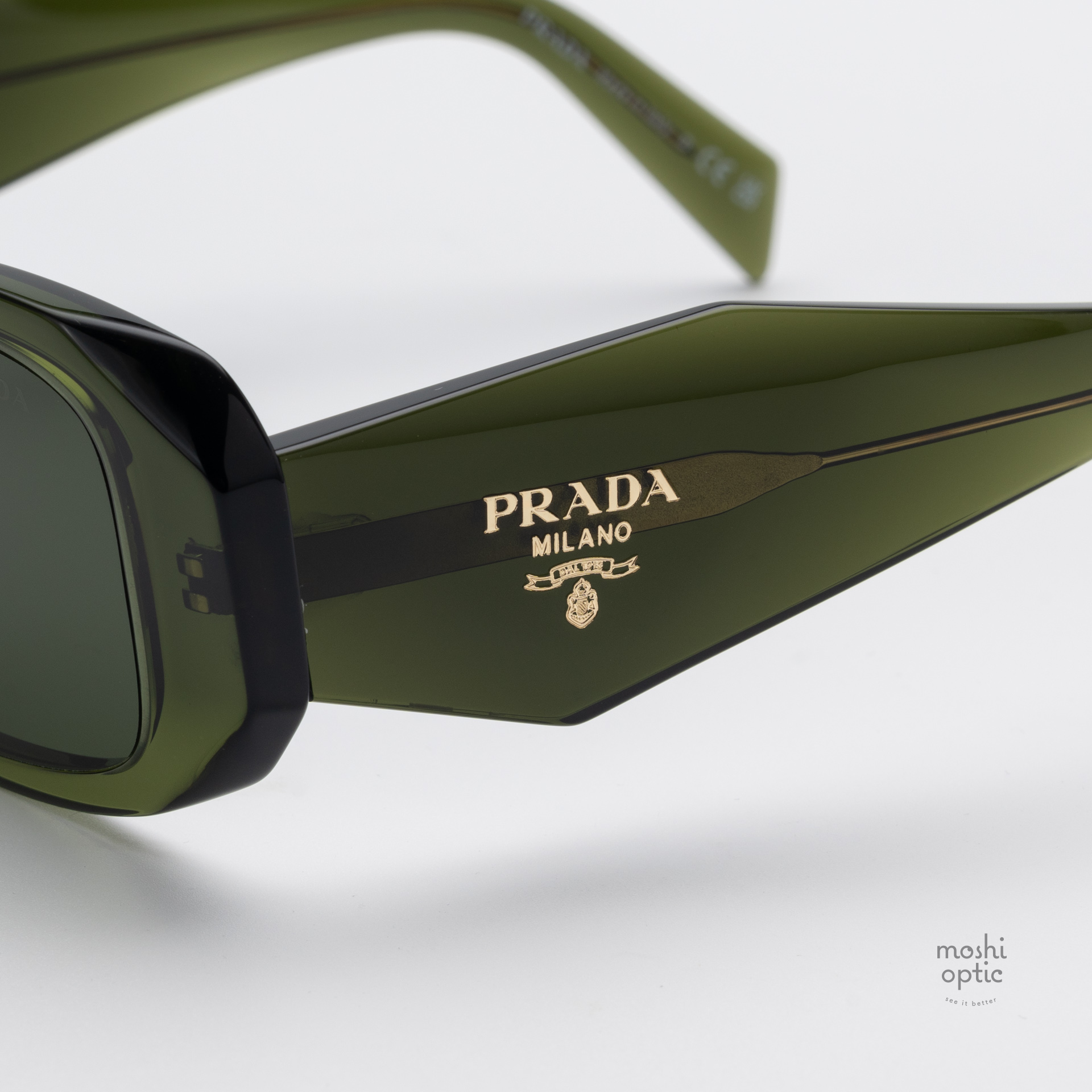 PRADA Symbole PR17WSF 19Z1I0 Transparent Bottle