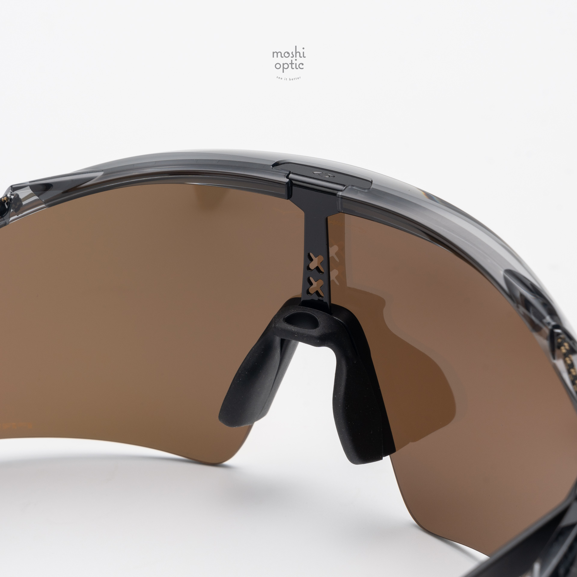 OAKLEY STUNT WING OO9519-02 Grey Smoke Prizm 24K