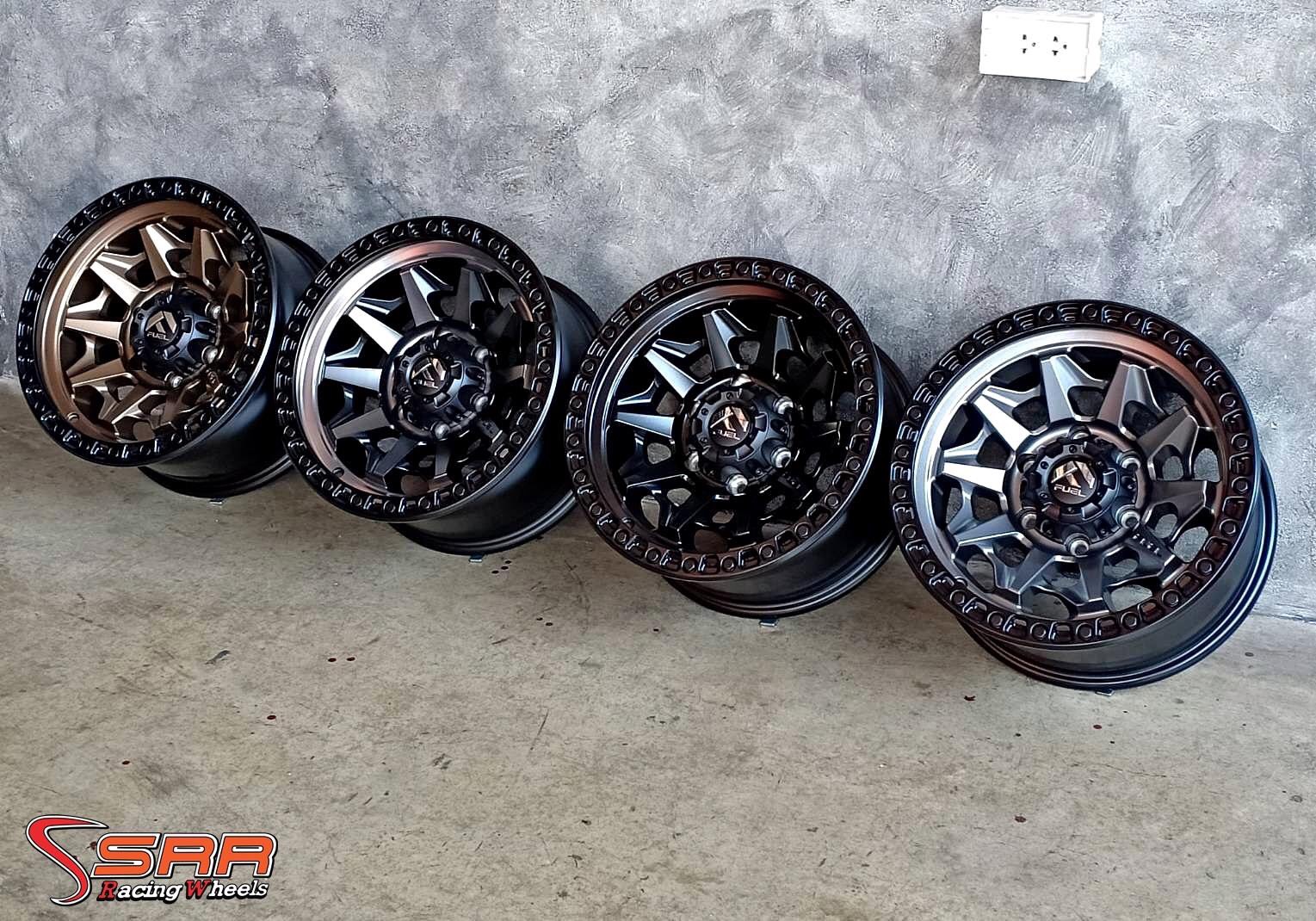 ล้อแท้ FUEL-COVERT D696 ขอบ16นิ้ว มีทั้งหมด4สี