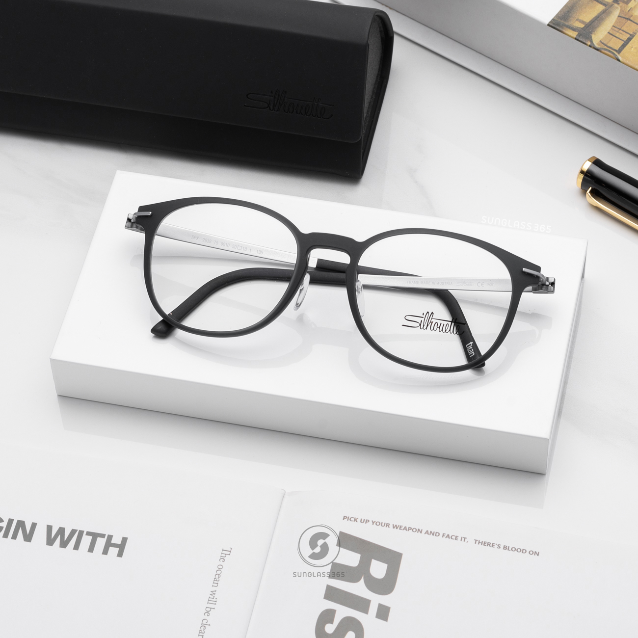 กรอบแว่น Silhouette Infinity View 2938 75 9010