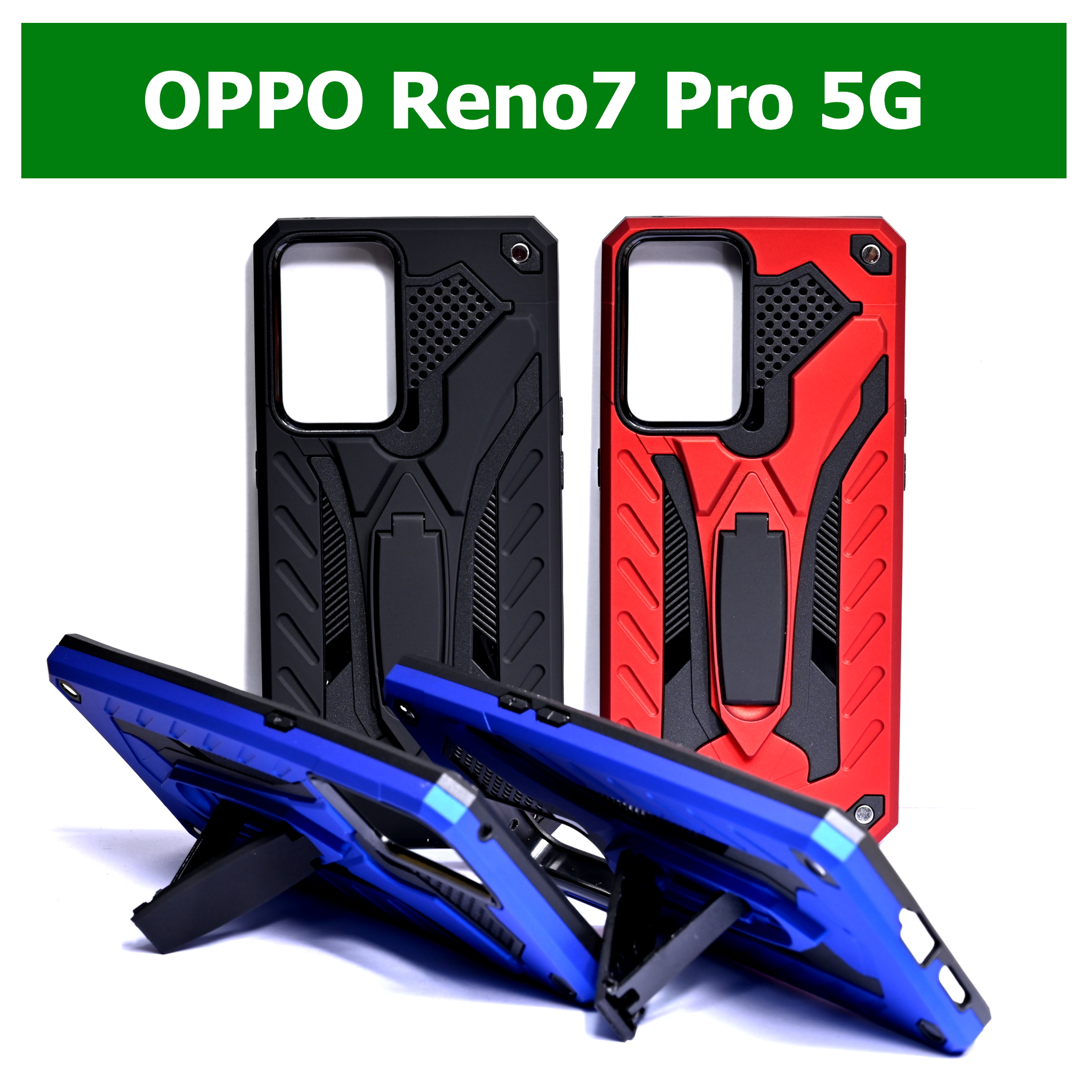 เคส OPPO Reno7 Pro 5G - เคสหุ่นยนต์ ออปโป้ กันกระแทก วางตั้งได้