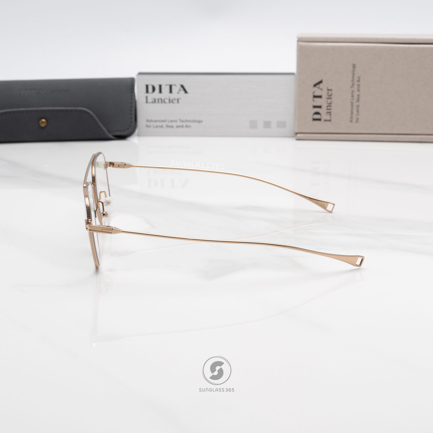 แว่นสายตา DITA LANCIER DLX118 A 01 with Blue Control Lens