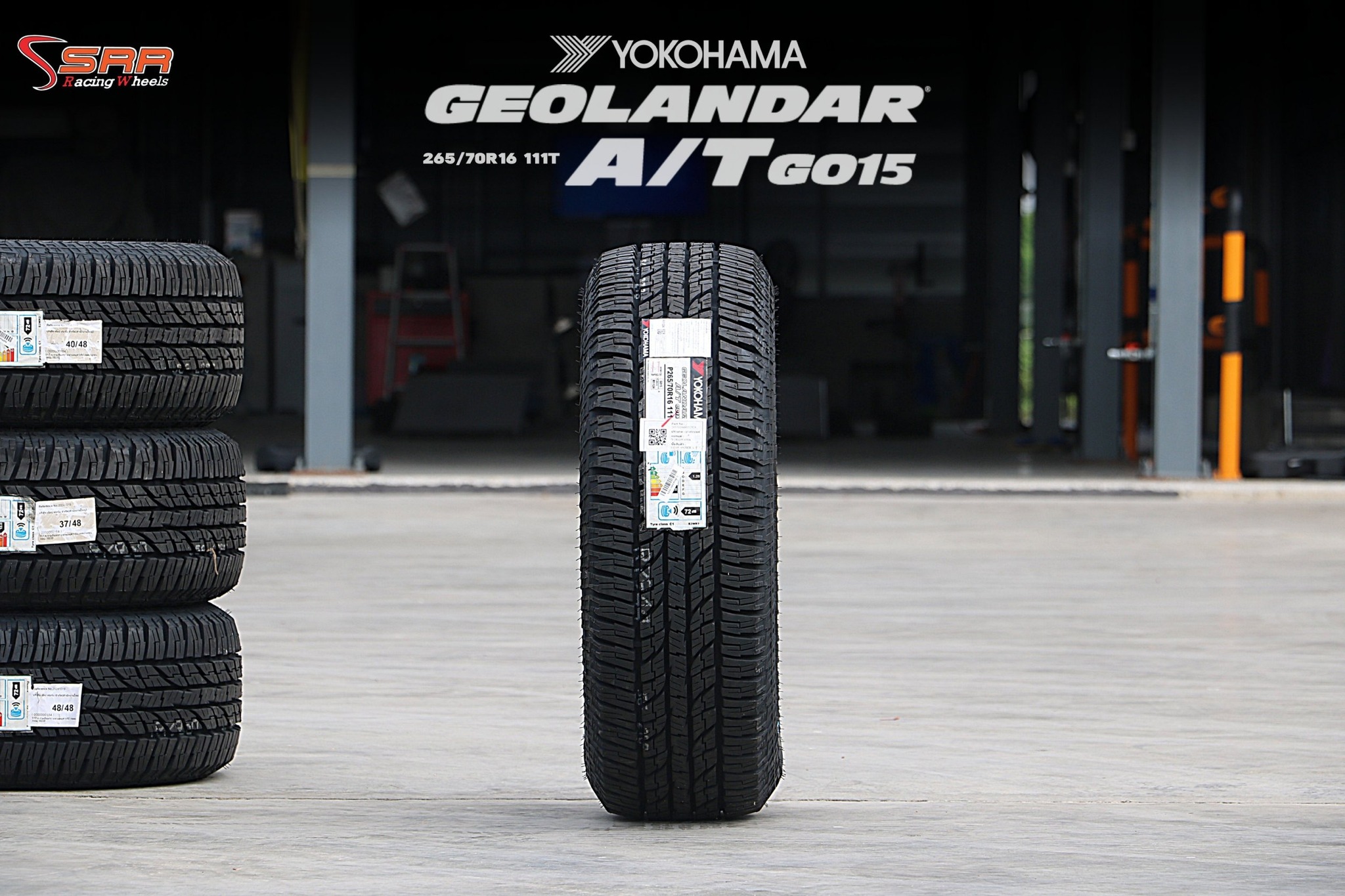 YOKOHAMA GEOLANDAR A/T G015 ยางขนาดเดิมติดรถ ดอกยาง AT หล่อๆ มาแล้วครับ📣
