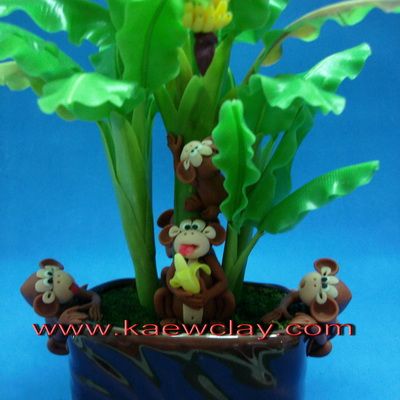 ต้นกล้วย ขนาดกลาง (Medium banana tree)