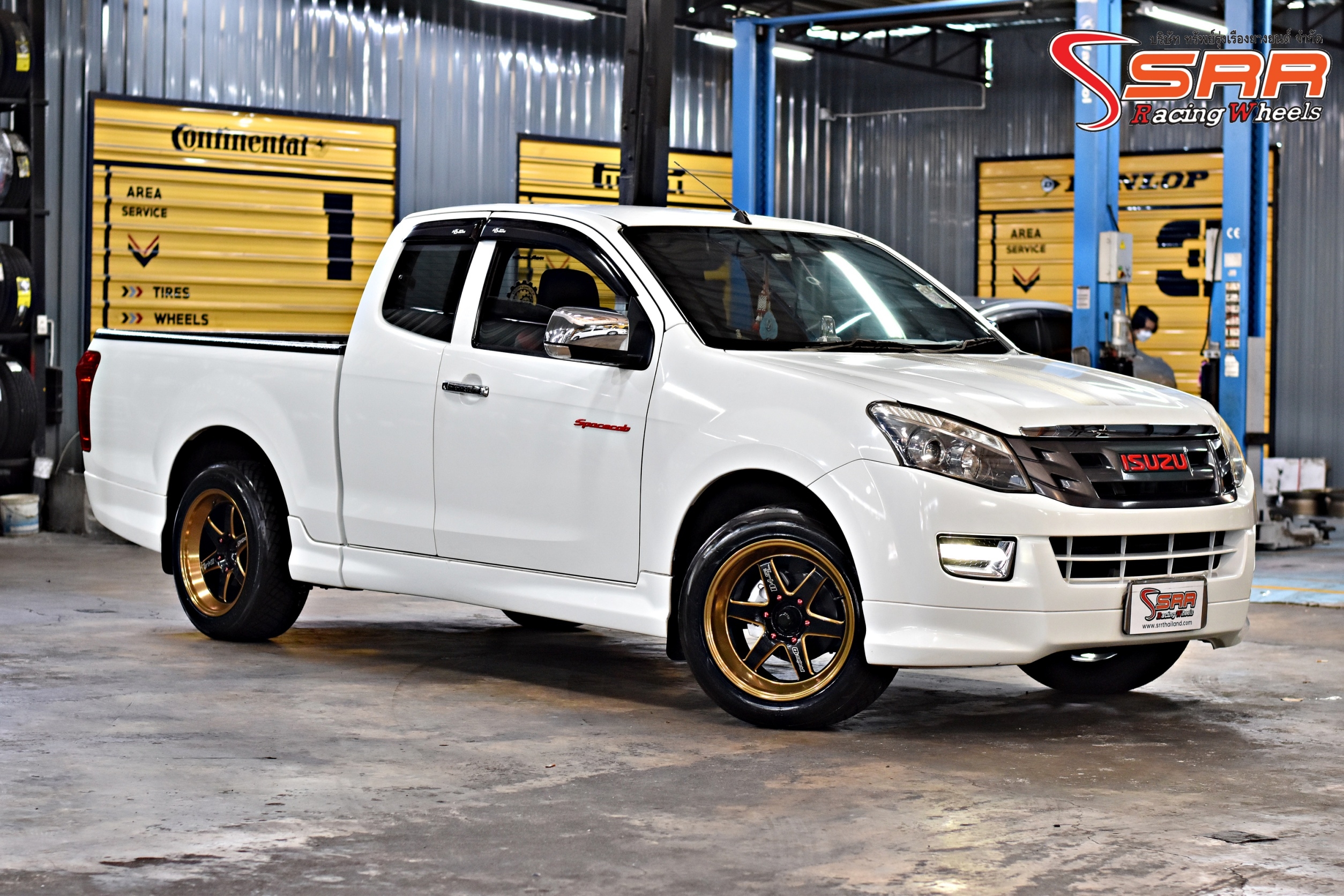 LENSO PROJECT-D D1SL ขอบ18 กว้าง9.5 PCD6x139.7 offset+25