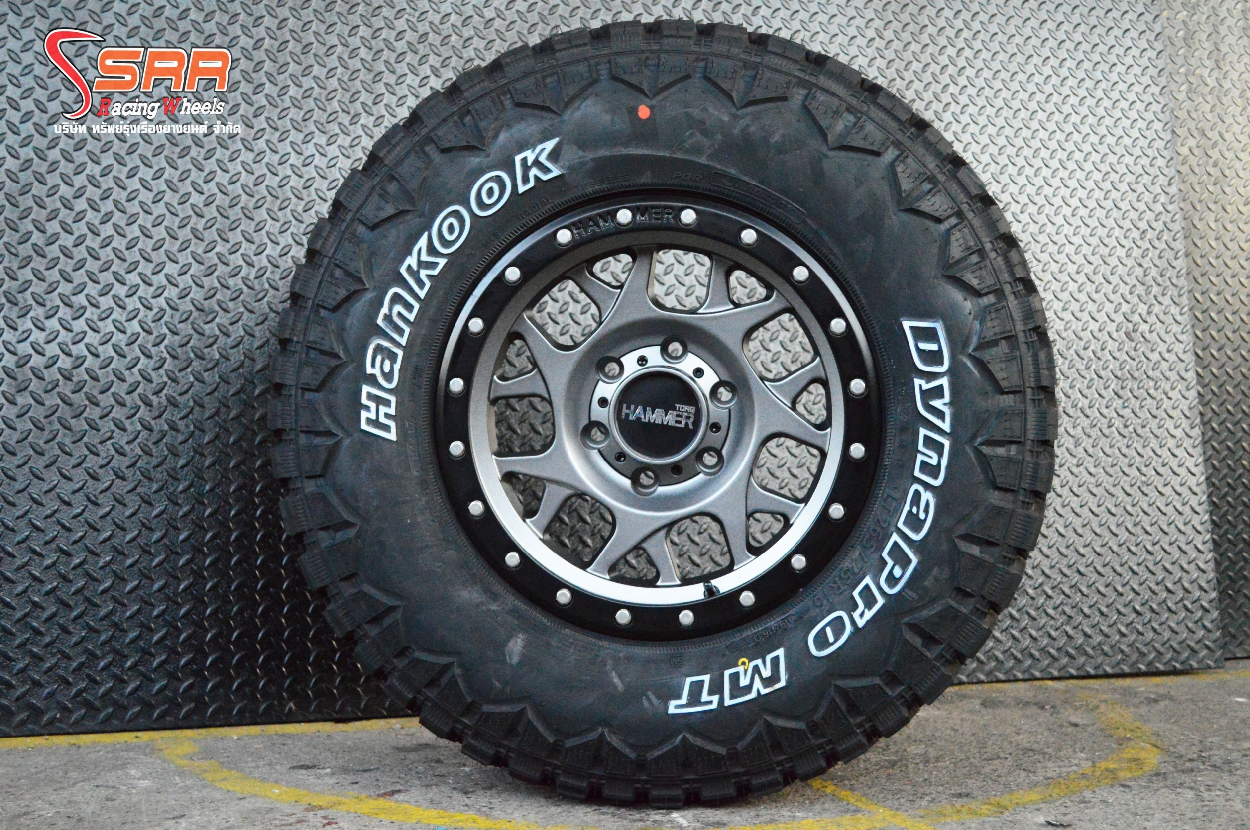 HAMMER HM3 OFF ROAD ยาง HANKOOK MT ราคาถูก