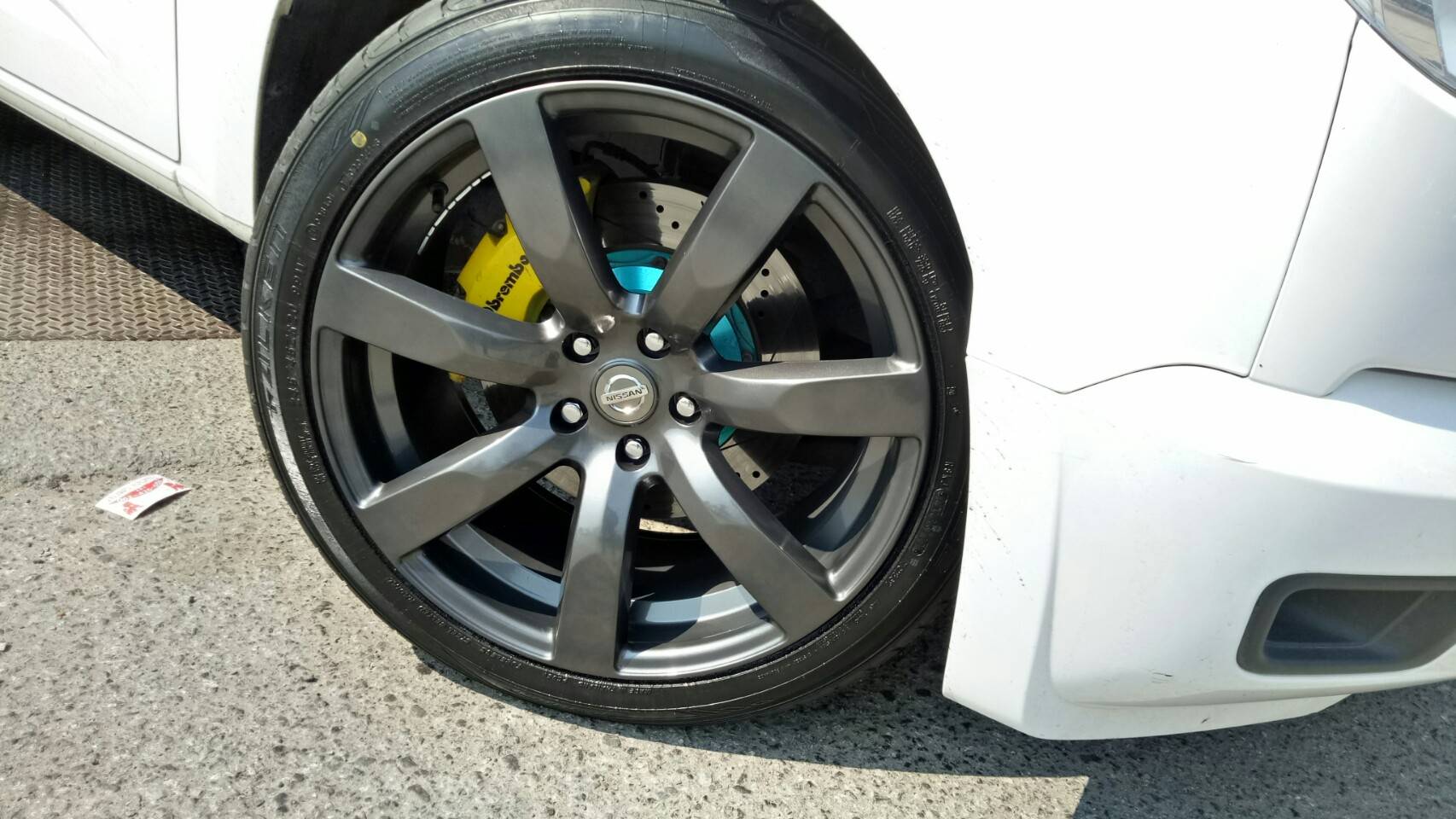 ล้อใหม่ GTR SKYLINE R35 ขอบ20 ชุด 14000 บาท