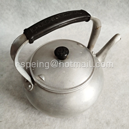 กาน้ำอลูมิเนียมวินเทจขนาด 16 ซม./1.8 ลิตร ตราจระเข้