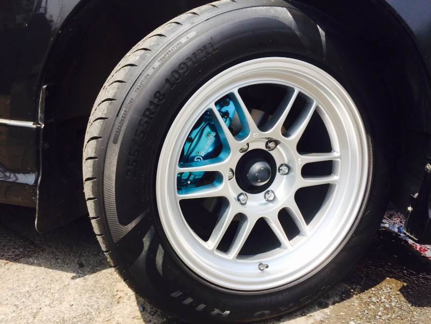 ENKEI RPF1 ขอบ18พร้อมยาง ราคาถูกมาก