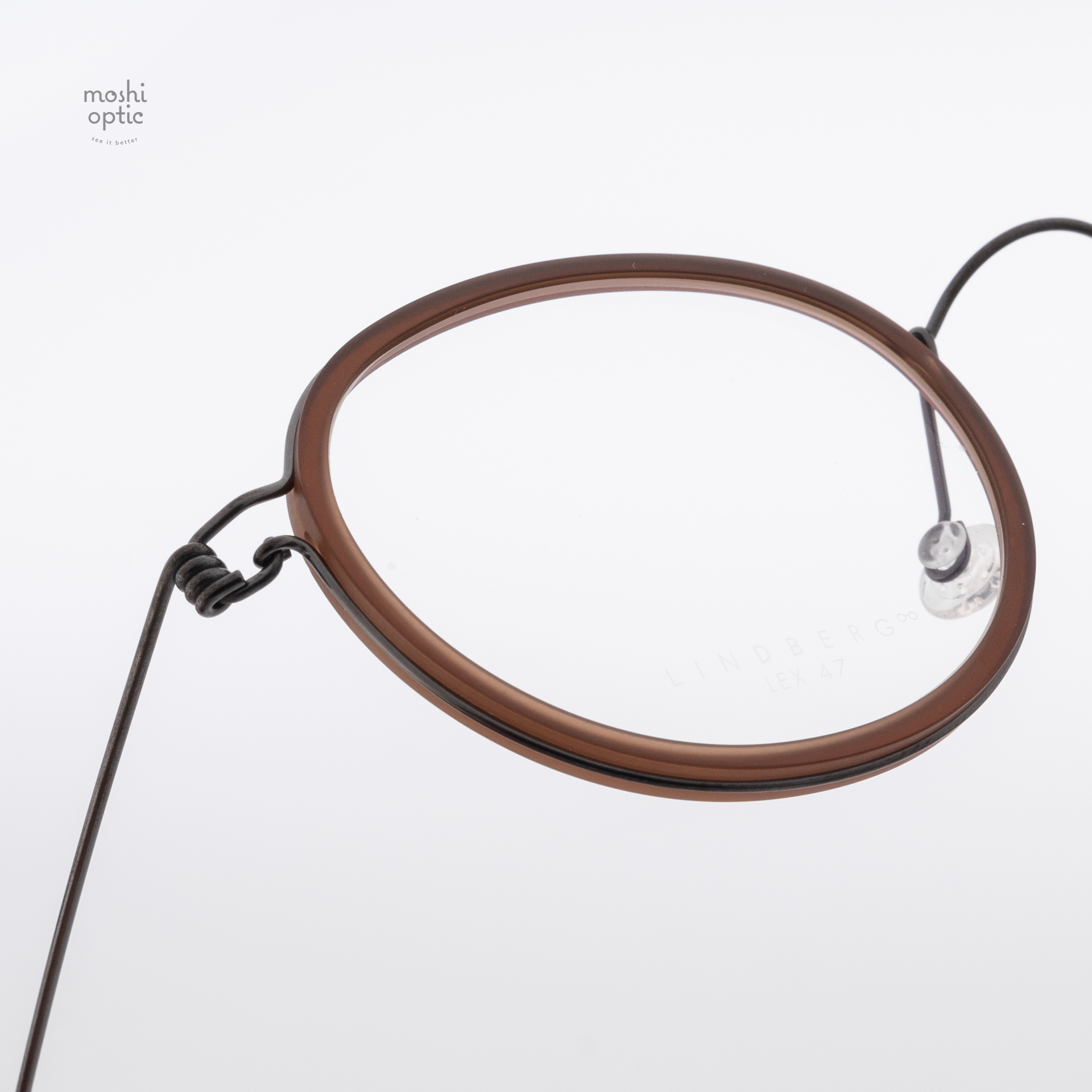 แว่นสายตา Lindberg Air Titanium Rim 019 1505P Lex PU9