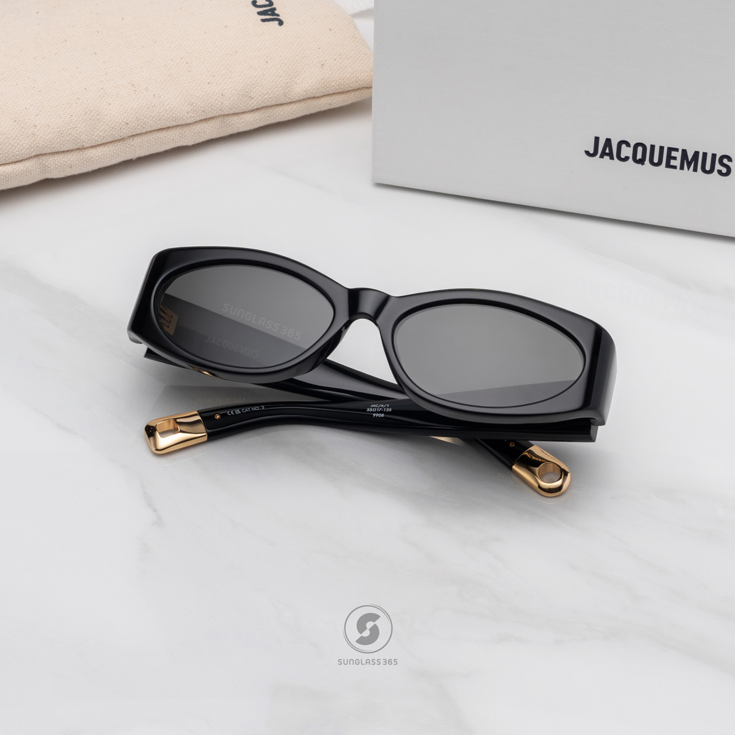 แว่นกันแดด JACQUEMUS OVALO JAC4 C1