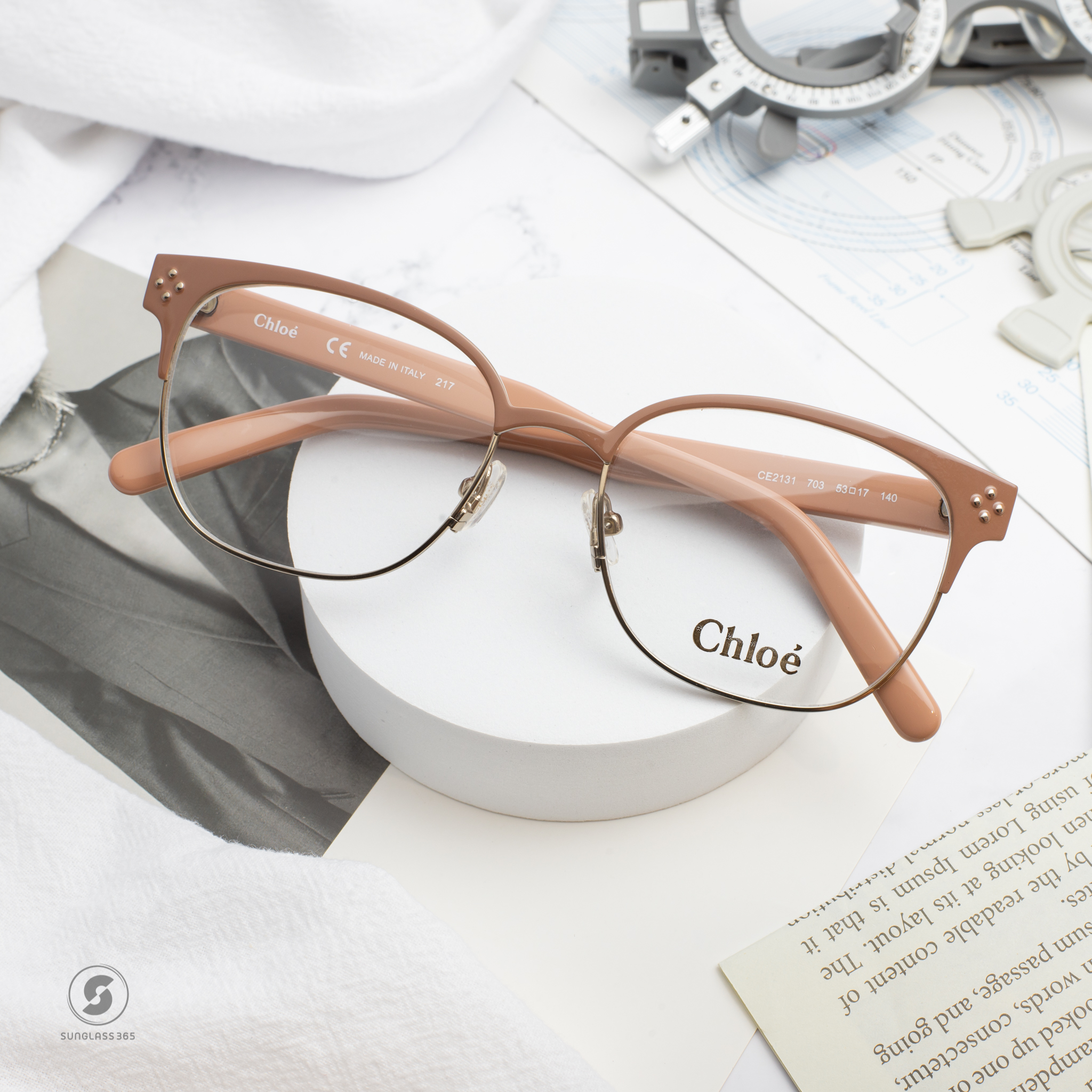 กรอบแว่น Chloé CE2131 703 Brown
