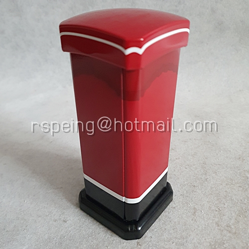 กระปุกออมสิน ตู้ไปรษณีย์ไทยสีแดง พ.ศ.2469 (ไม่มีกล่อง)