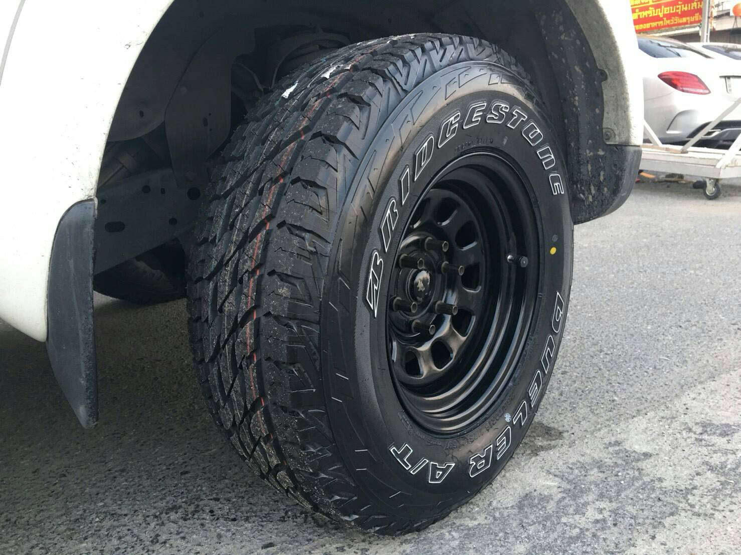 BRIDGESTONE DUELER AT 697 ใส่ PAJERO SPORT ราคาถูก