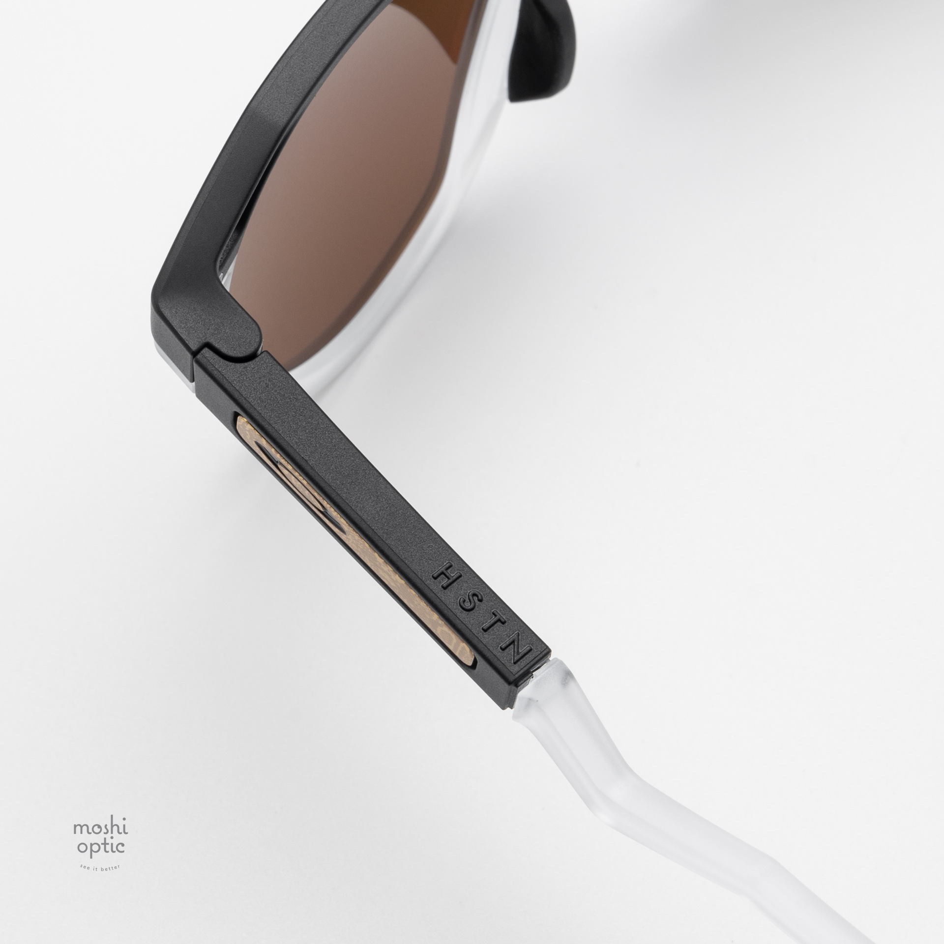 OAKLEY HSTN(A) OO9242A-11 Matte Black Clear Prizm 24K