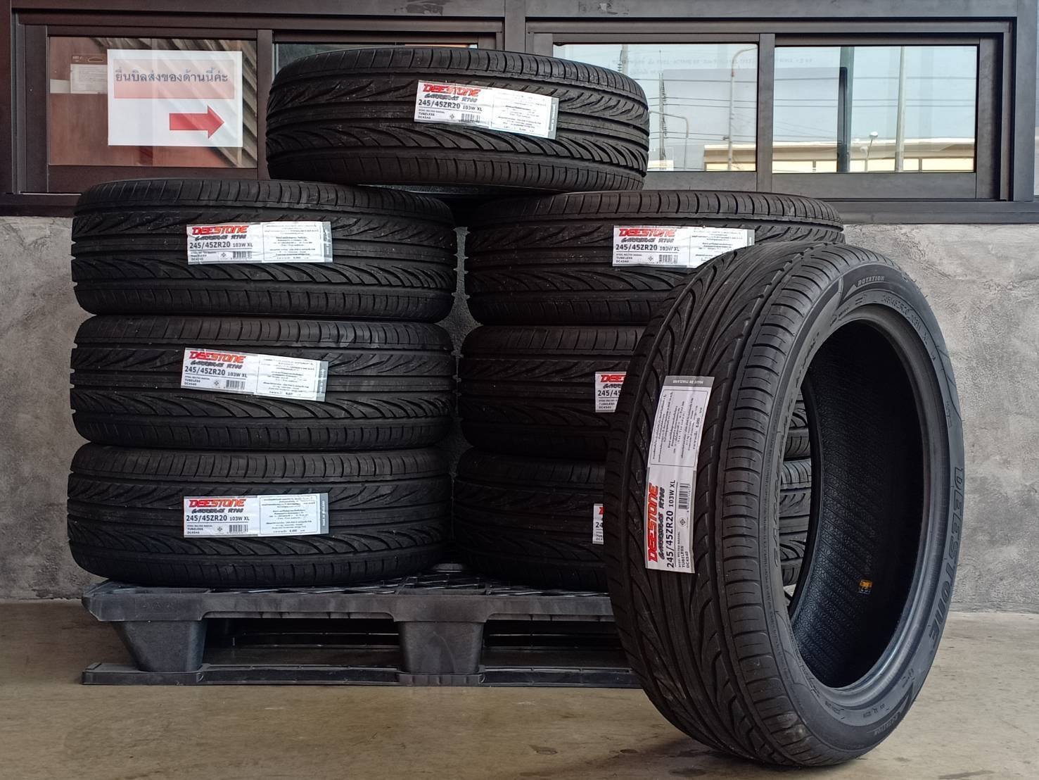 DEESTONE 245/45ZR20 CARRERAS R702 103W XL MADE IN THAILAND