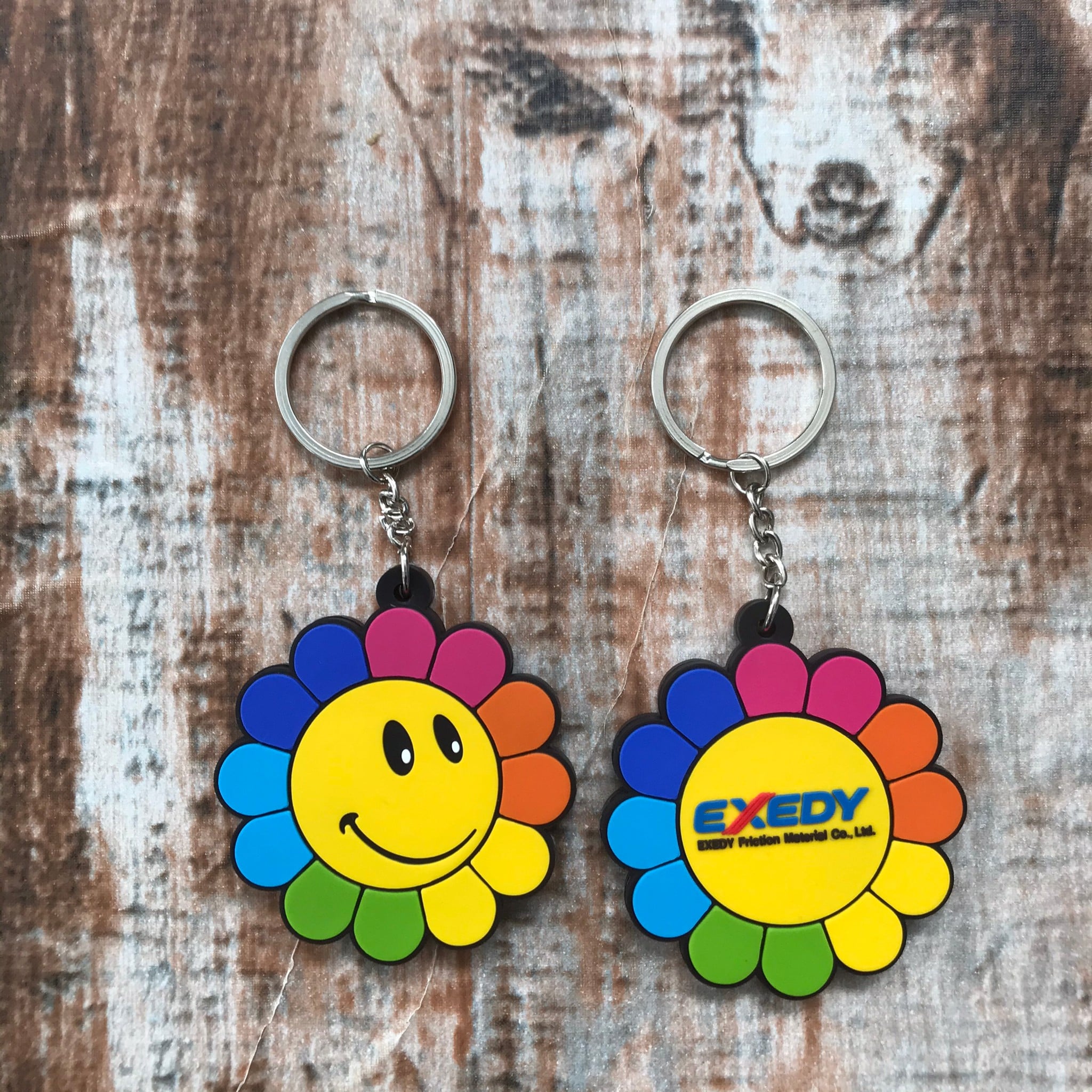 พวงกุญแยยางหยอด นู้น จม รับผลิตพวงกุญแจยาง