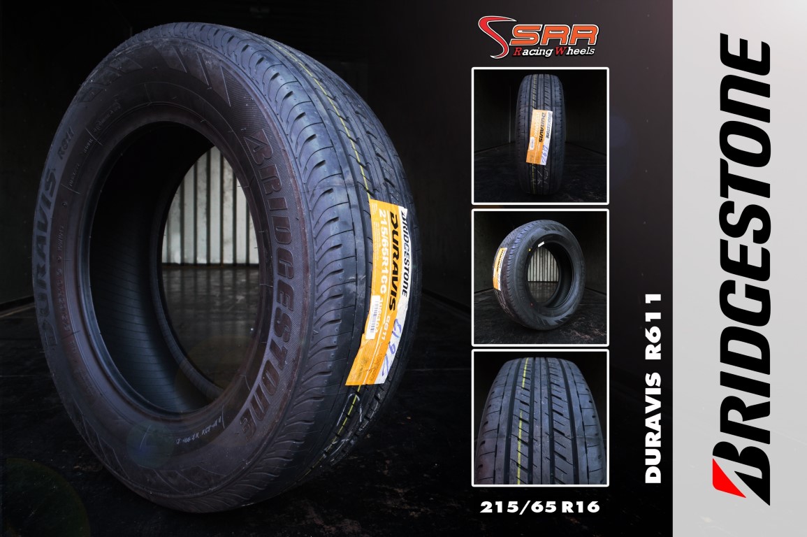 #แนะนำยางใหม่_คุณภาพดีเยี่ยม_ราคาสุดพิเศษ #BRIDGESTONE_R611 215/65R16 ปี18