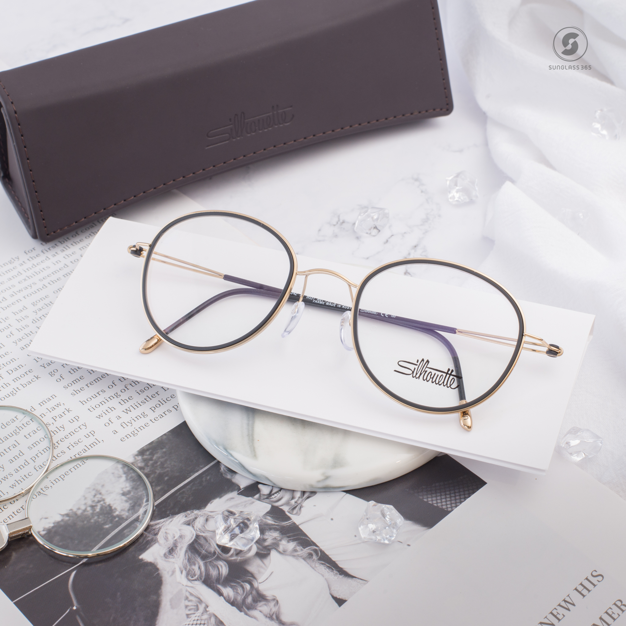 กรอบแว่น Silhouette Lite Duet 5542-9031