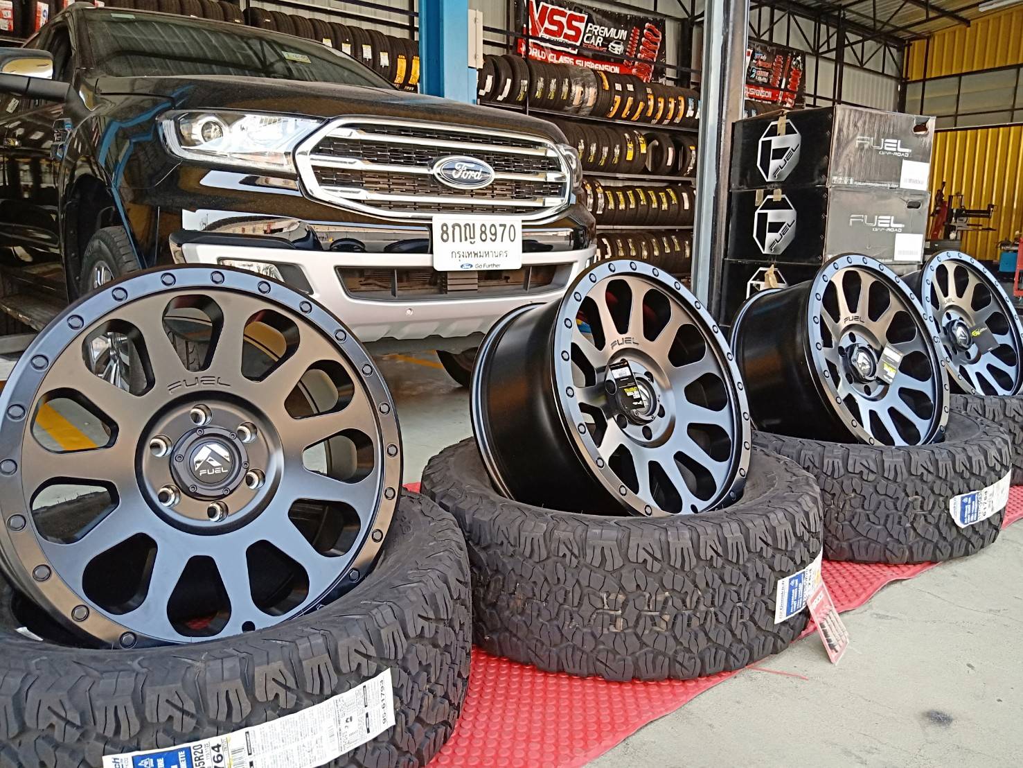 ล้อแท้ FUEL VECTOR D579 ขอบ20